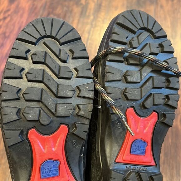 VTG made in Canada sorely short duck boots removable liner in GUC size 8 W - Picture 6 of 11